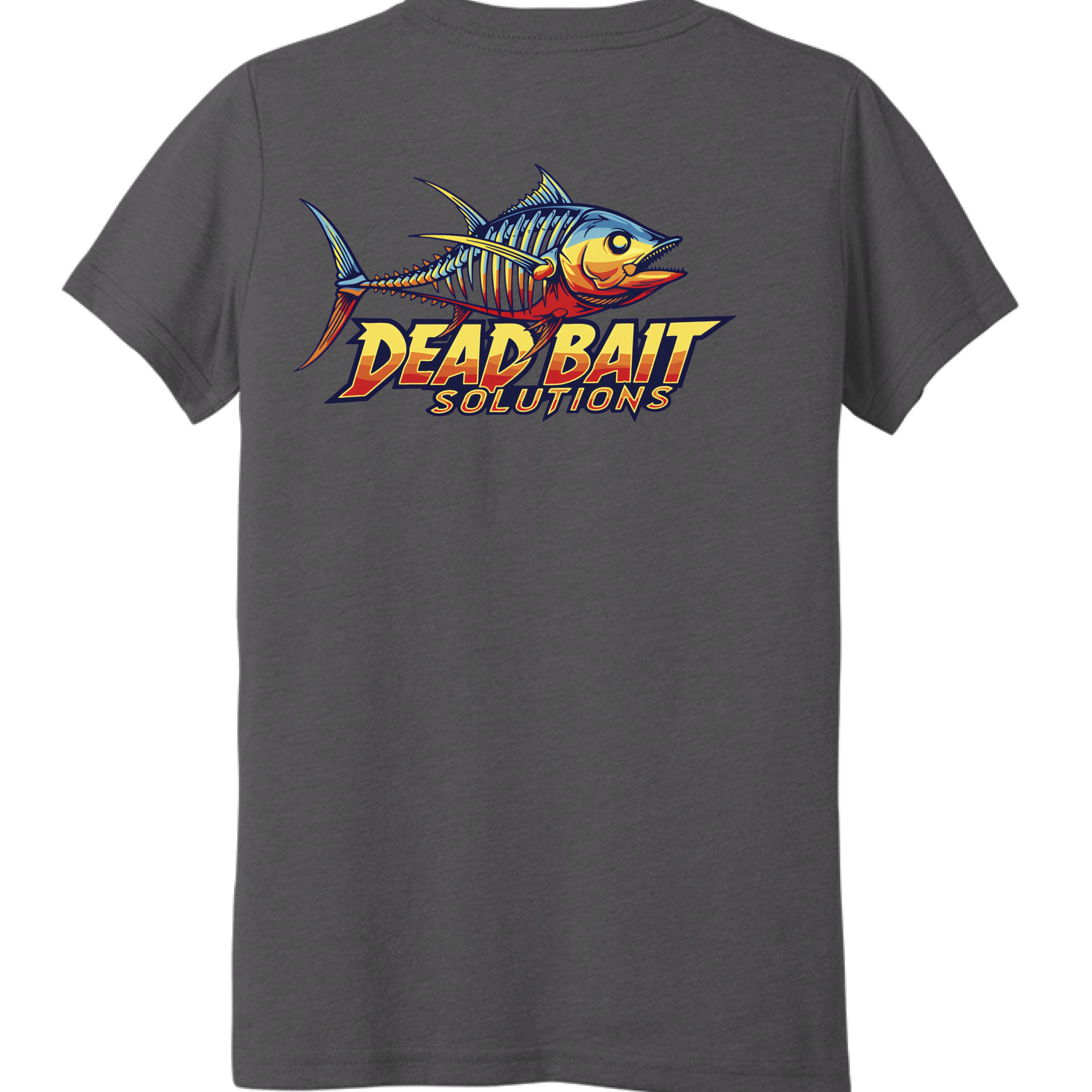 Solid Dark Grey Triblend - BACK